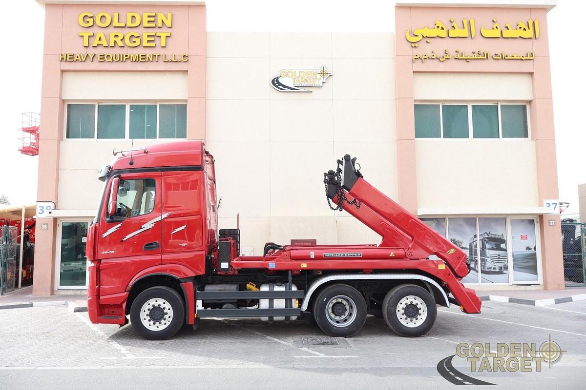 Used Mercedes Actros 2548 6x2 Skip Laoder 2016