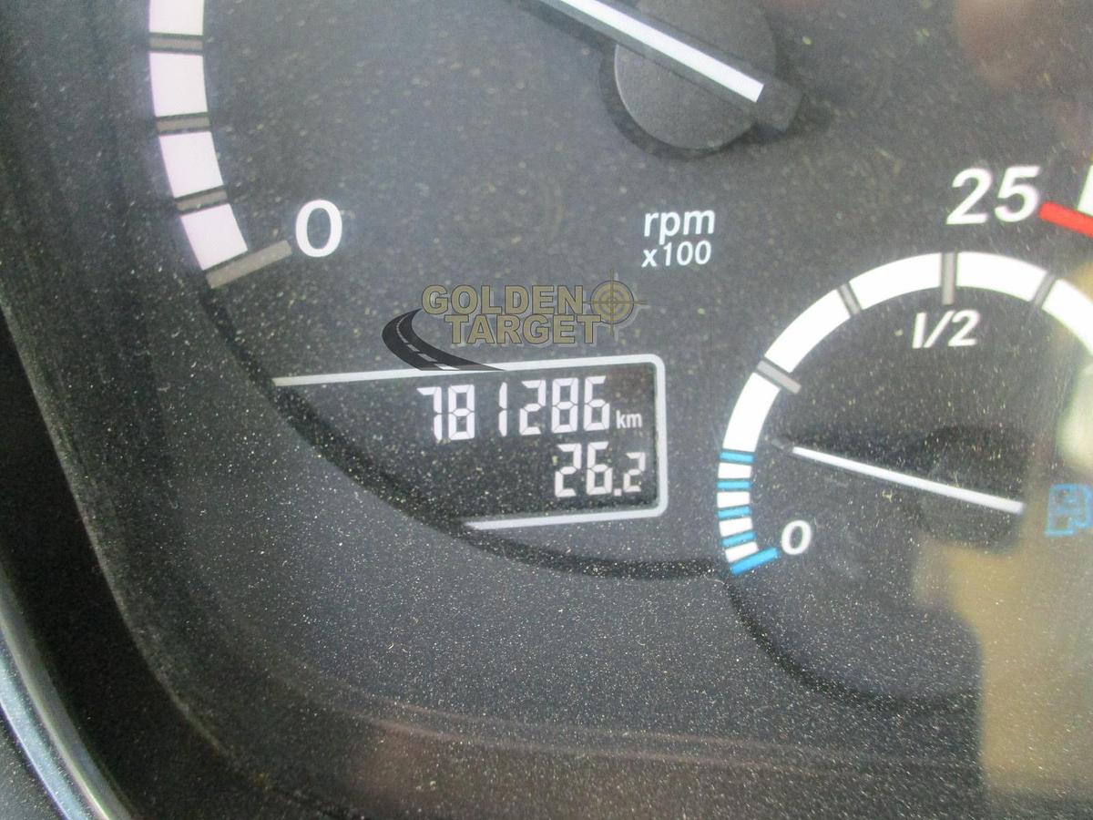 Used Mercedes Actros 2642 6×2 Double Skip Loader with HIAB Crane 2012