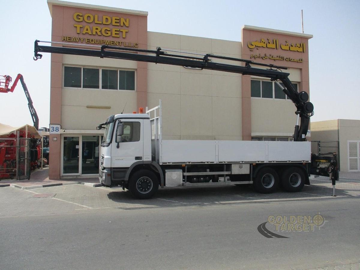 Used Mercedes Actros 2636 6x4 HIAB 166 Crane 2014