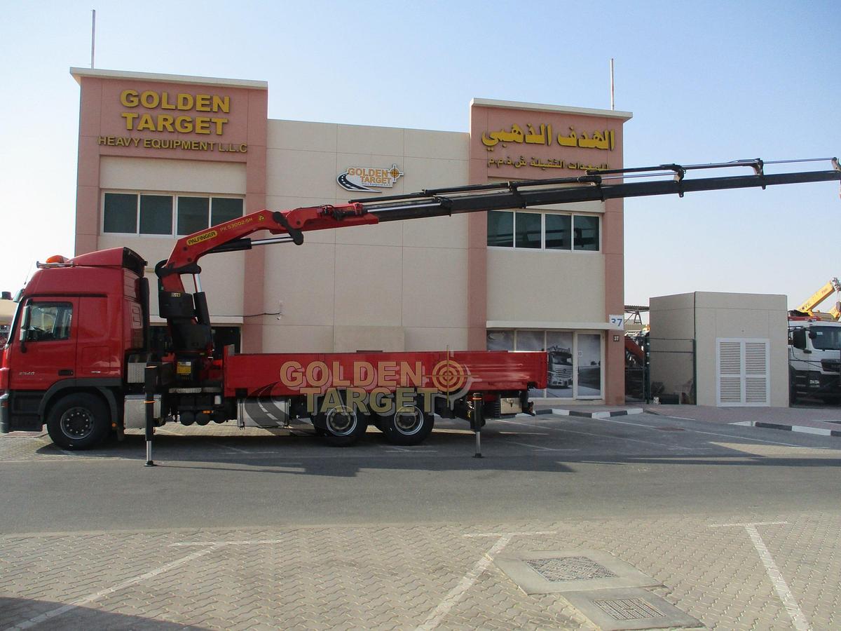 Used Mercedes Actros 2546 6x4 PALFINGER PK530002 Crane 2012