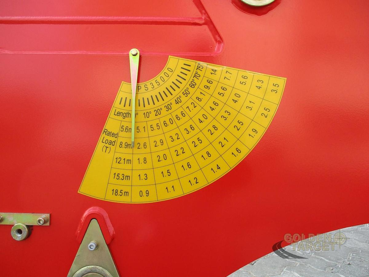 SANY PALFINGER SPS35000CF Stiffed Boom Crane 2025