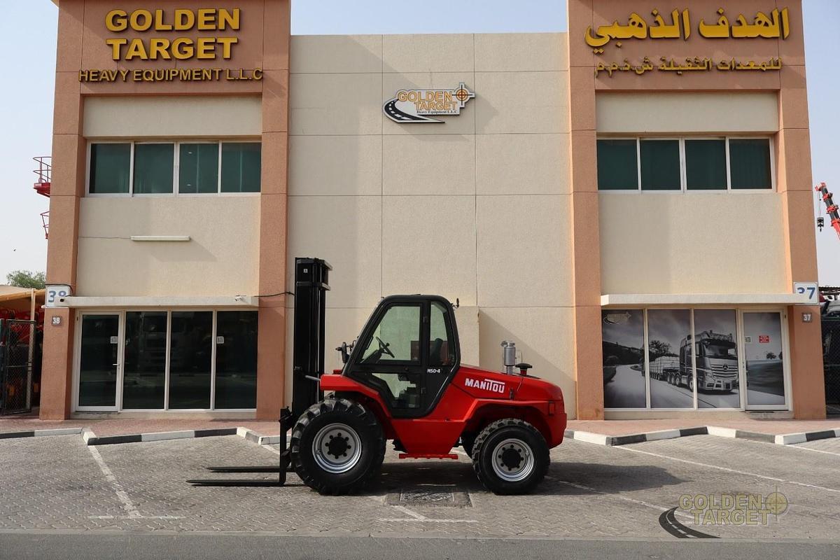 Used Manitou M50-4 4x4 Rough Terrain Forklift (5ton) 2008