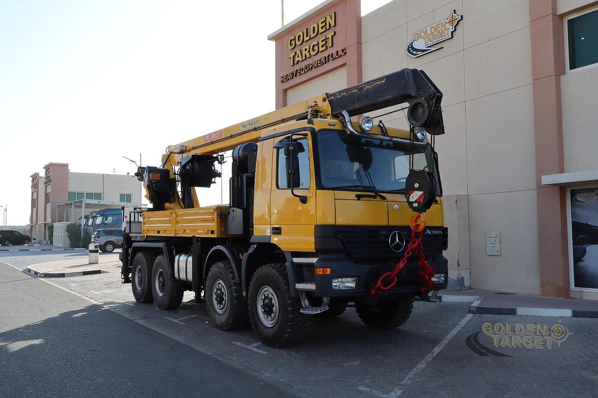 Used Mercedes Actros 4143 8x8 PALFINGER PK780T Crane 2002 