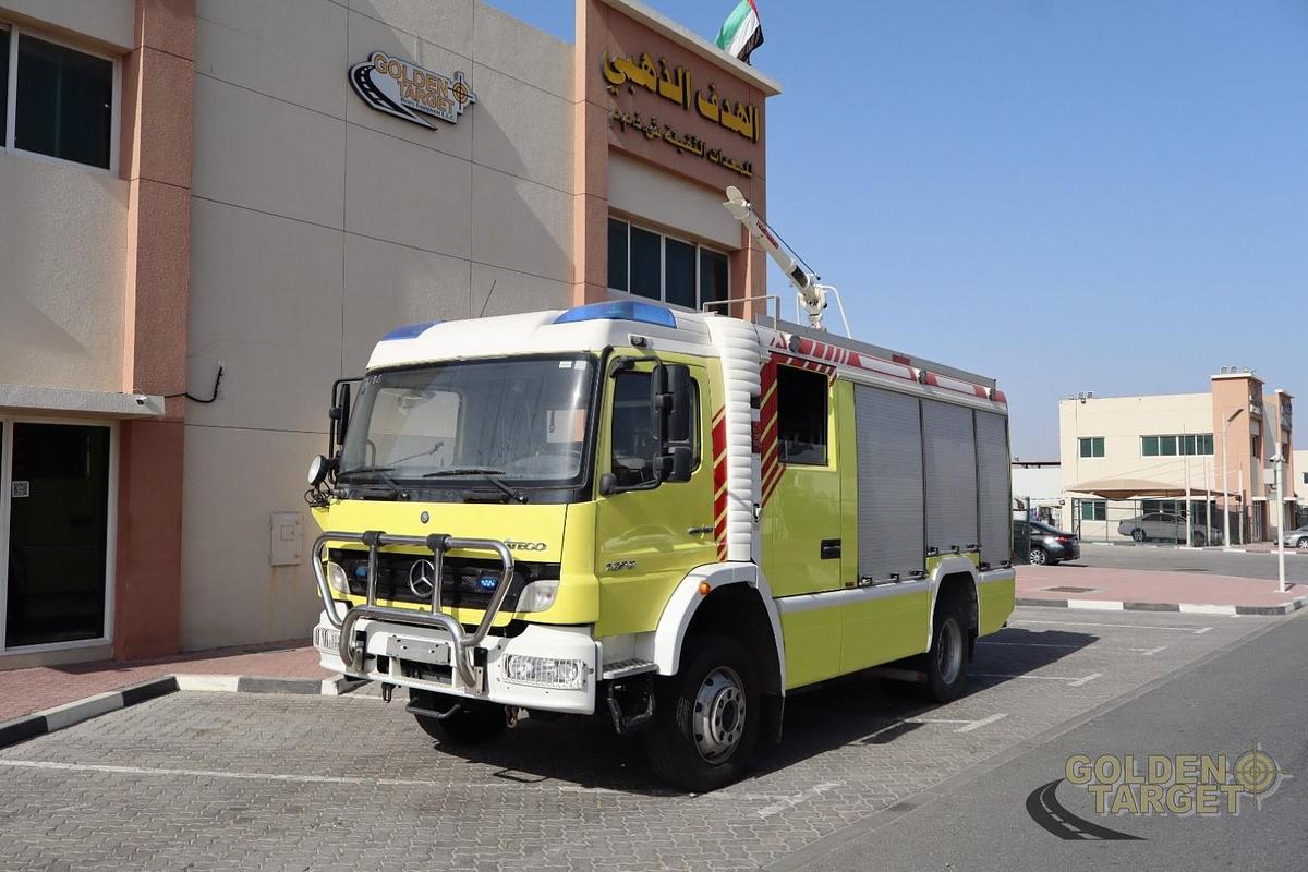 Used Mercedes Atego 1628 4x2 Fire Truck 2007