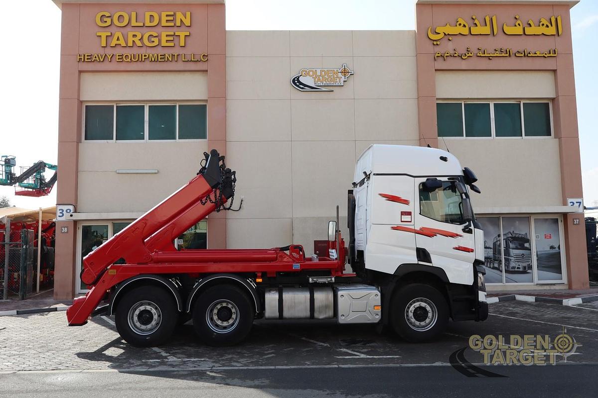 Used RENAULT 480 6x2 Skip Loader 2016