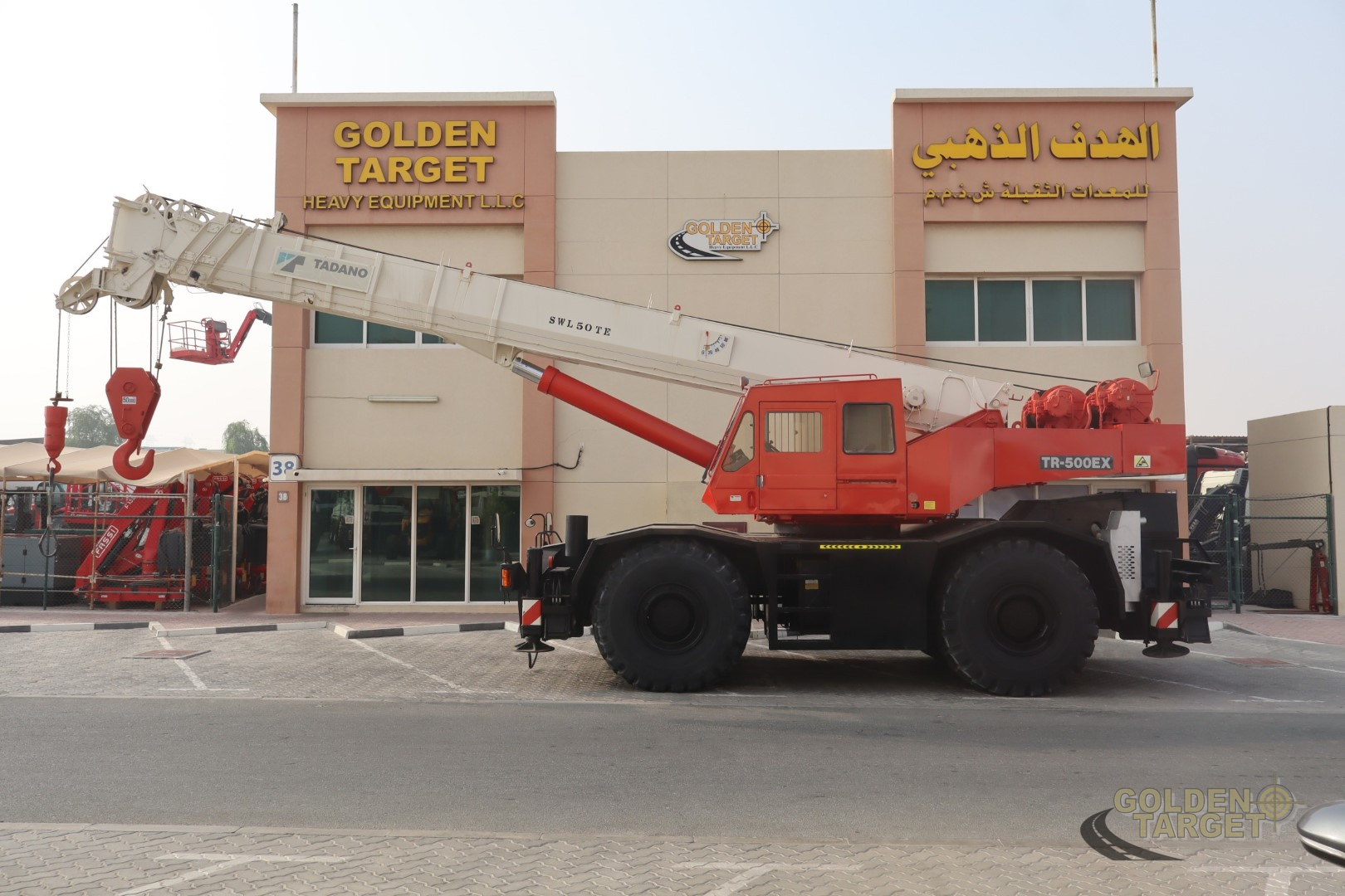 Used TADANO TR-500-EX 4x4 Rough-Terrain Crane 2005