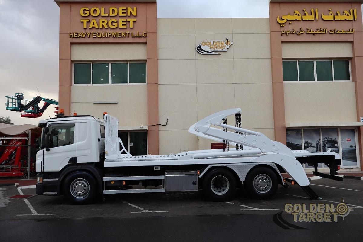 Used SCANIA P370 6x2 Double Skip Loader 2014