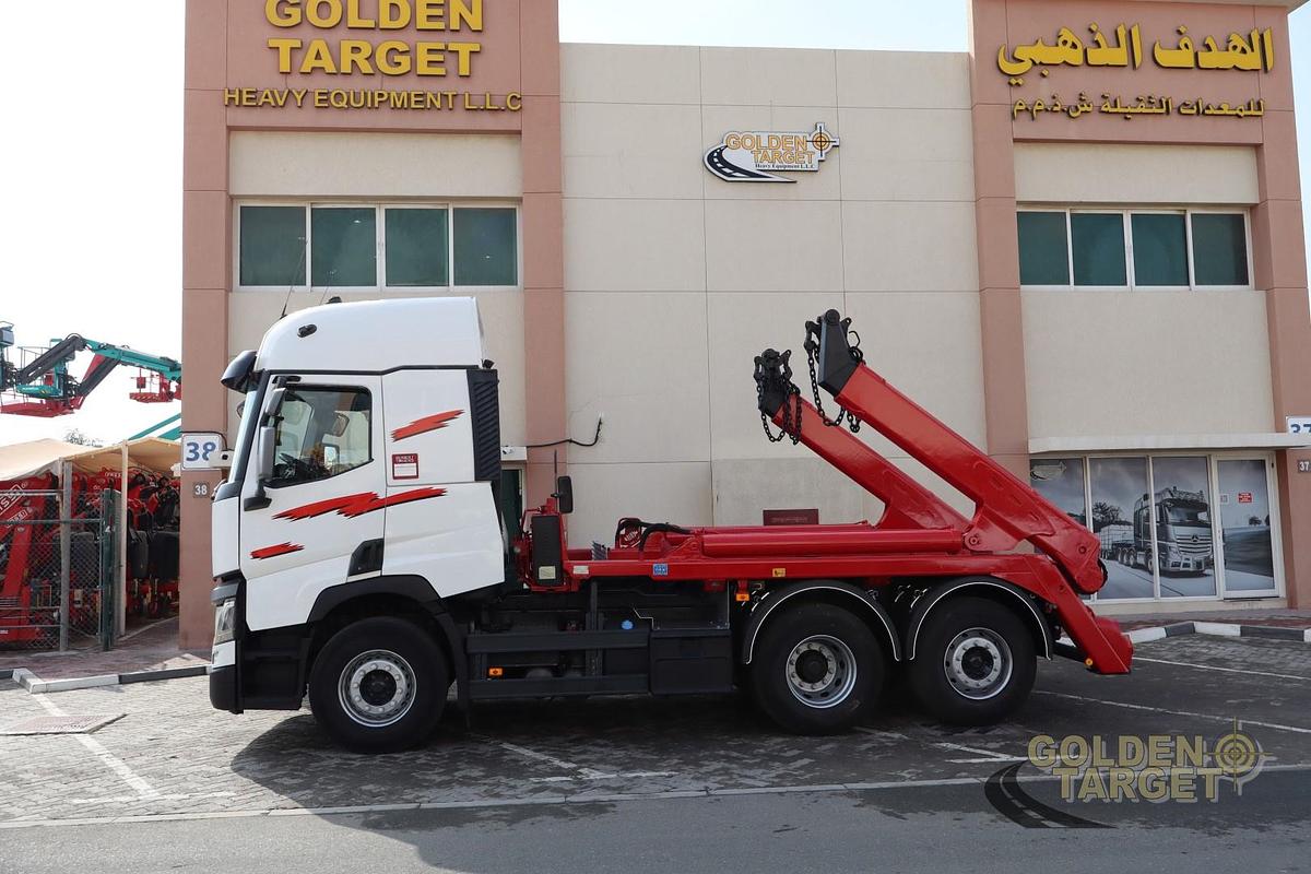 Used RENAULT 480 6x2 Skip Loader 2016