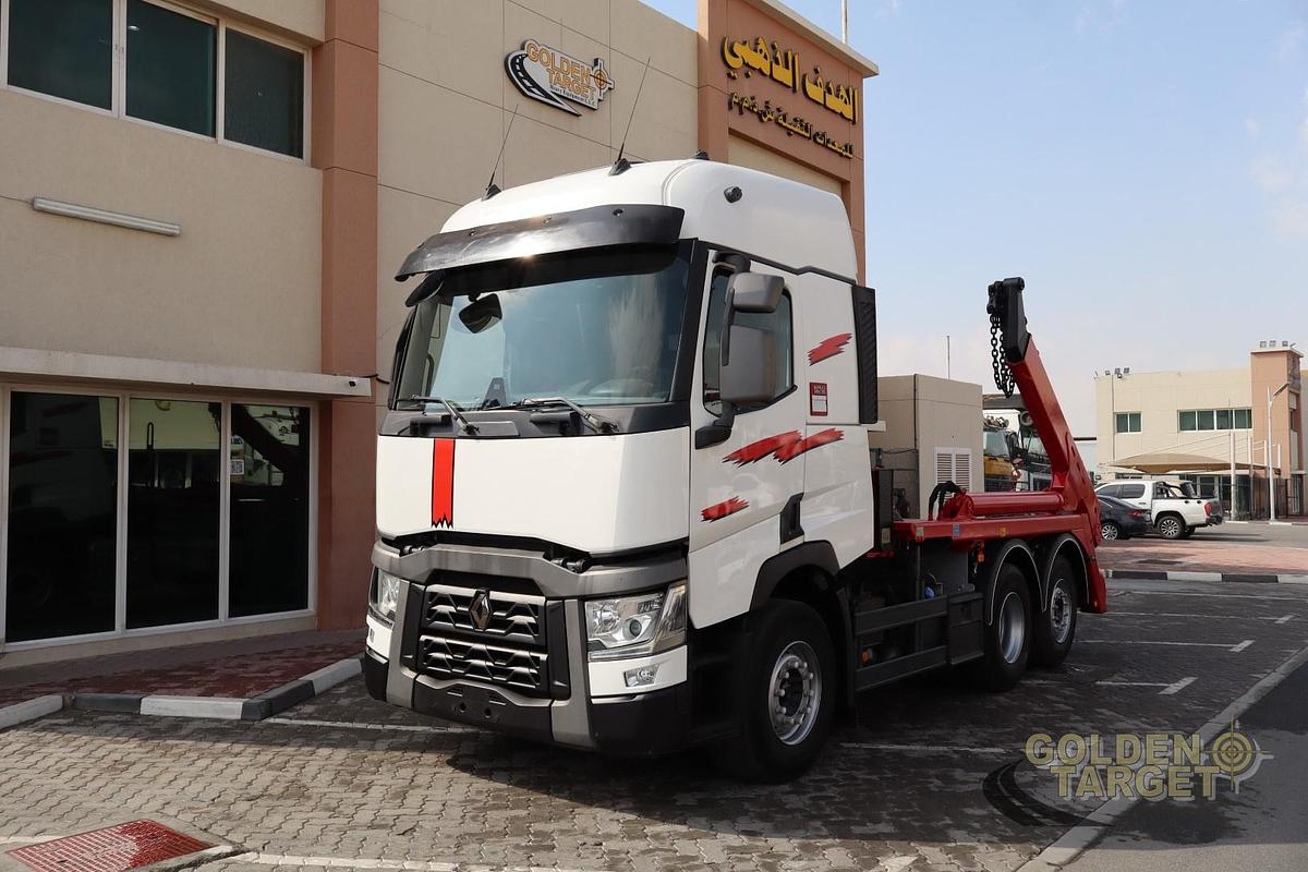 Used RENAULT 480 6x2 Skip Loader 2016