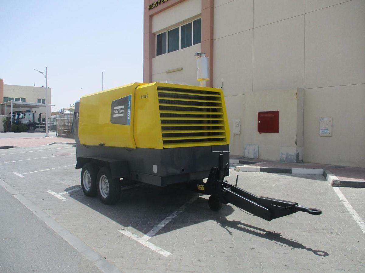 Used ATLAS COPCO XAMS 850 CD7 Air Compressor 2017