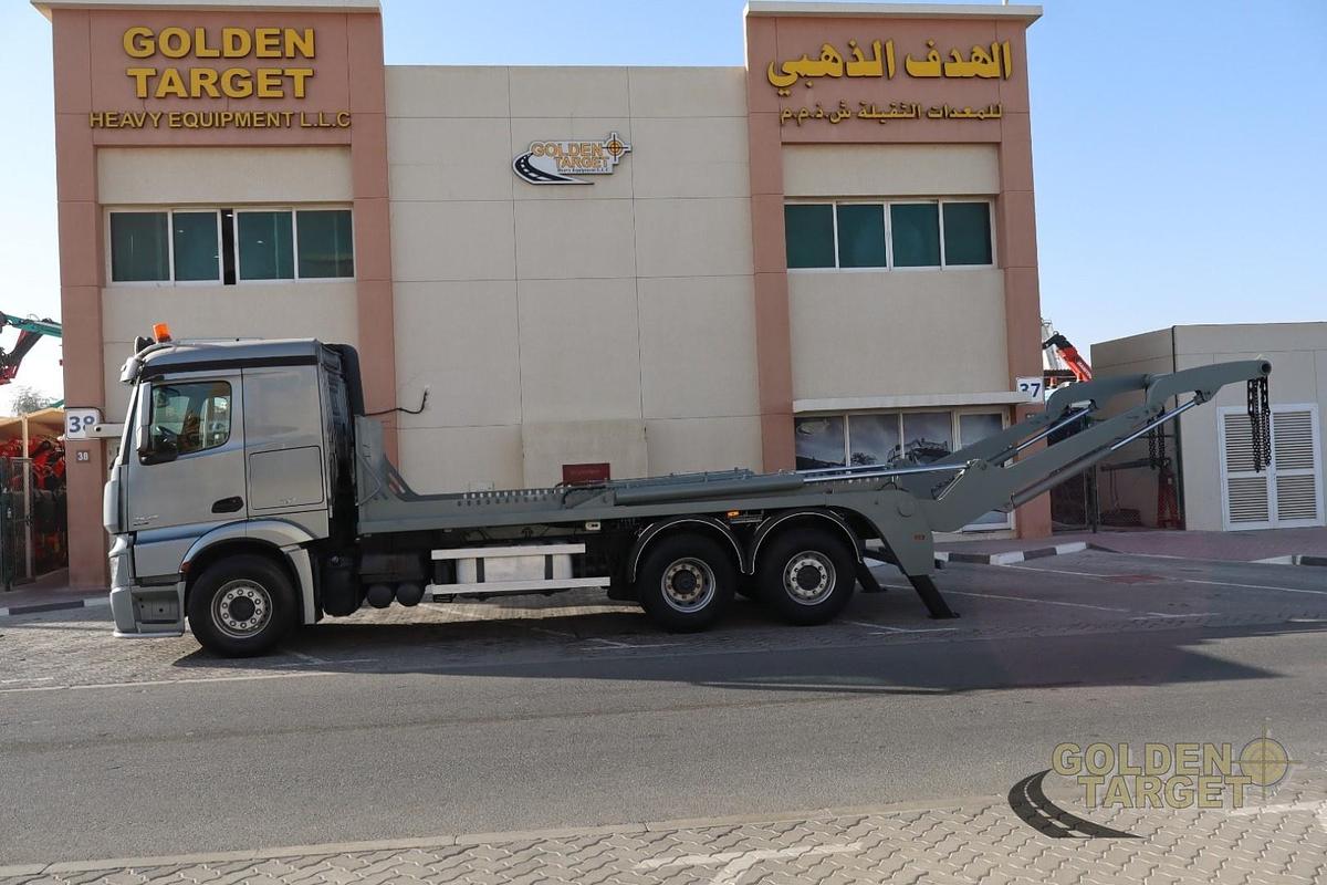 Used Mercedes Actros 2642 6×2 Double Skip Loader 2012