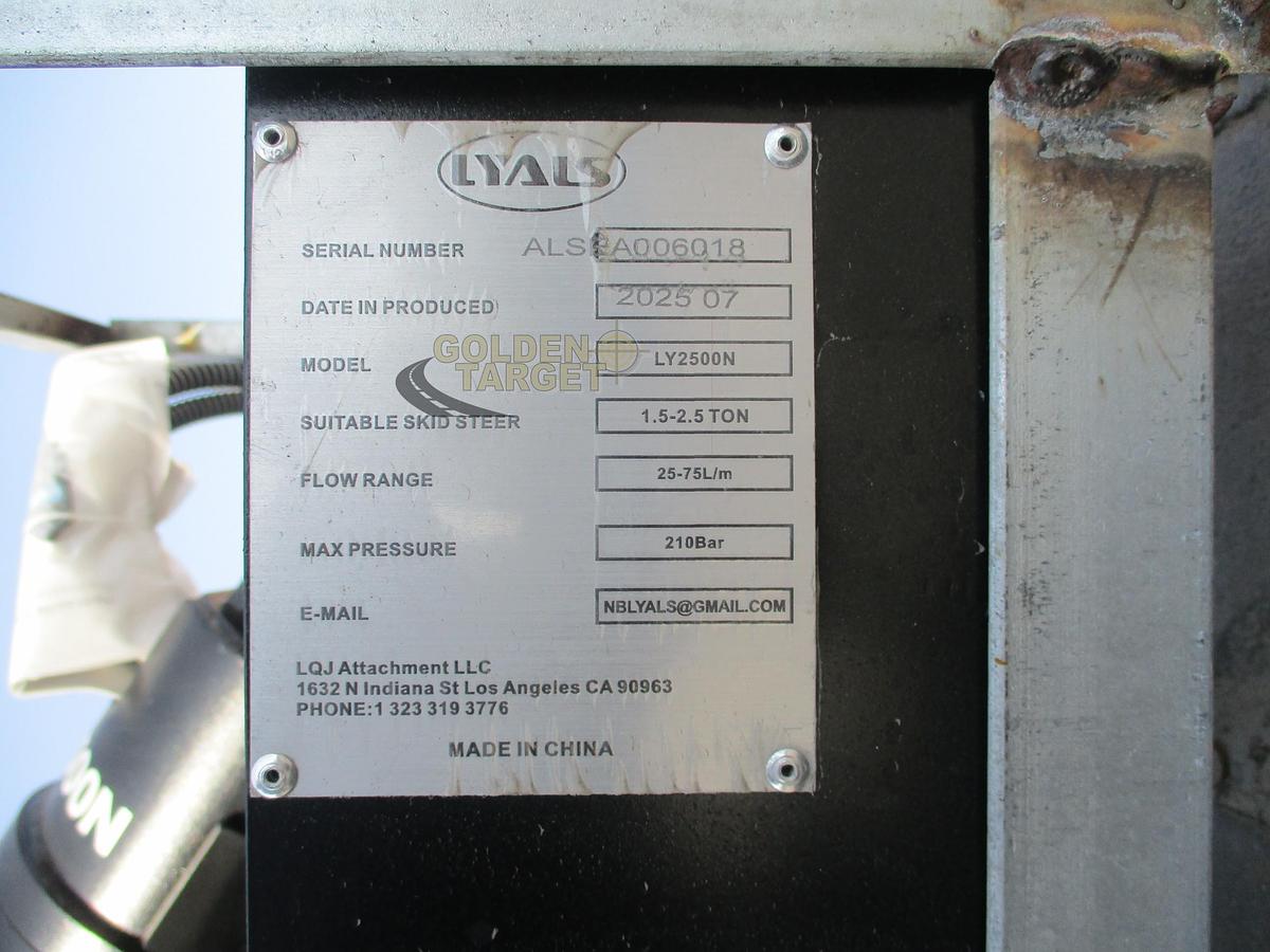 Used 2025 Lyals LY2500N Auger Drill