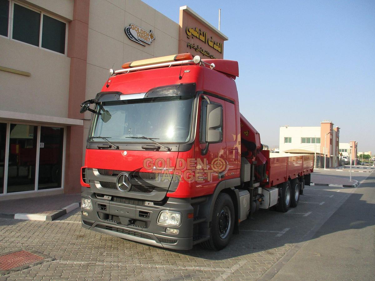 Used Mercedes Actros 2546 6x4 PALFINGER PK530002 Crane 2012