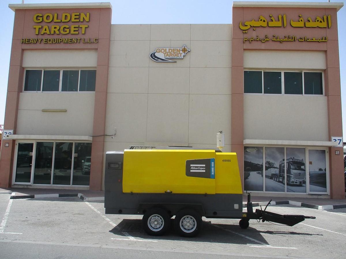 Used ATLAS COPCO XAMS 850 CD7 Air Compressor 2017