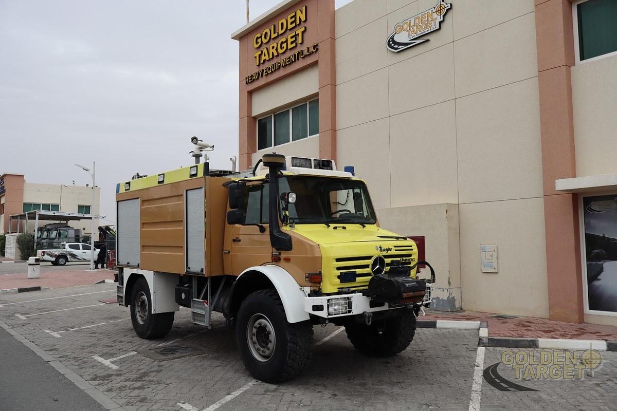 Used Mercedes UNIMOG U5000 4x4 Fire Truck 2011