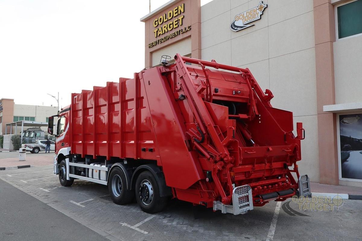 Used Mercedes Antos 2536 6x2 Garbage Truck 2016
