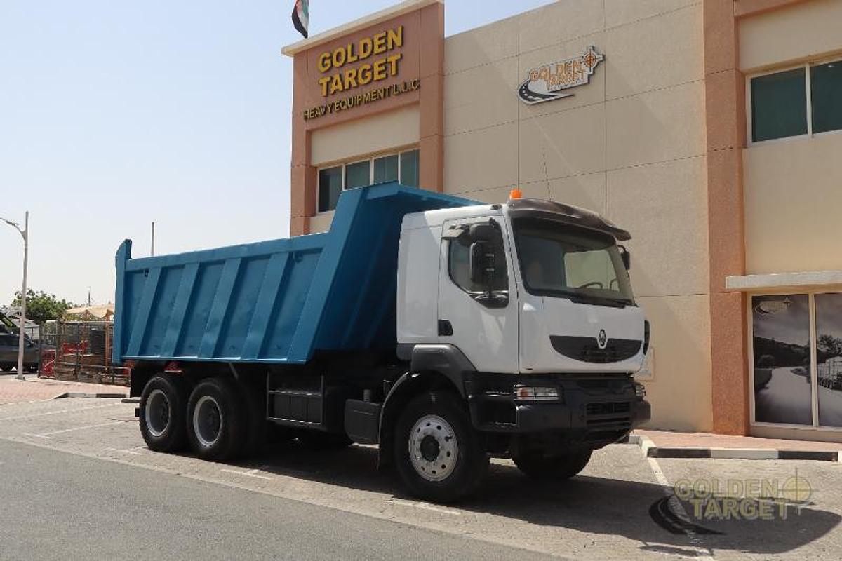 Used Renault Kerax 380 6x4 Tipper Truck 2012