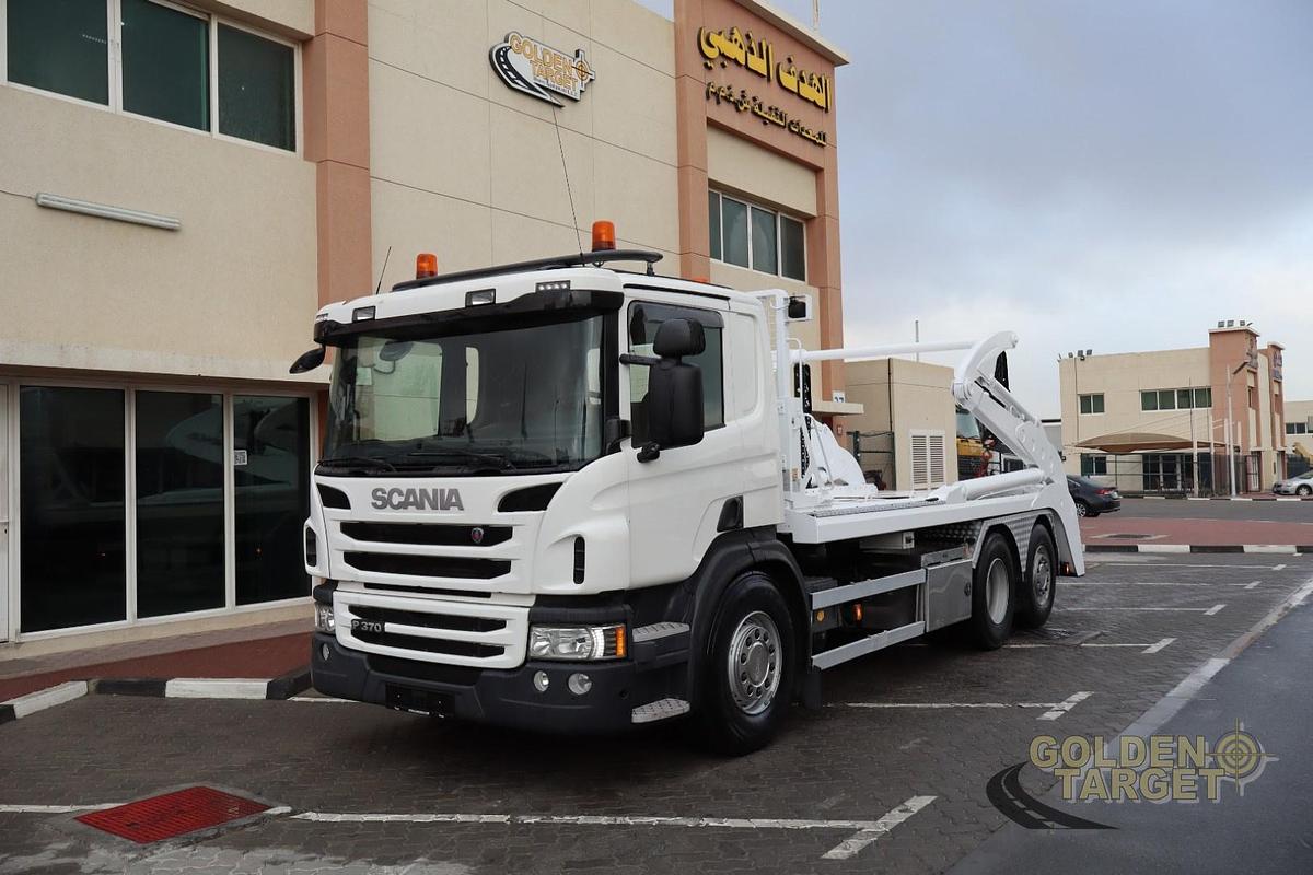 Used SCANIA P370 6x2 Double Skip Loader 2014