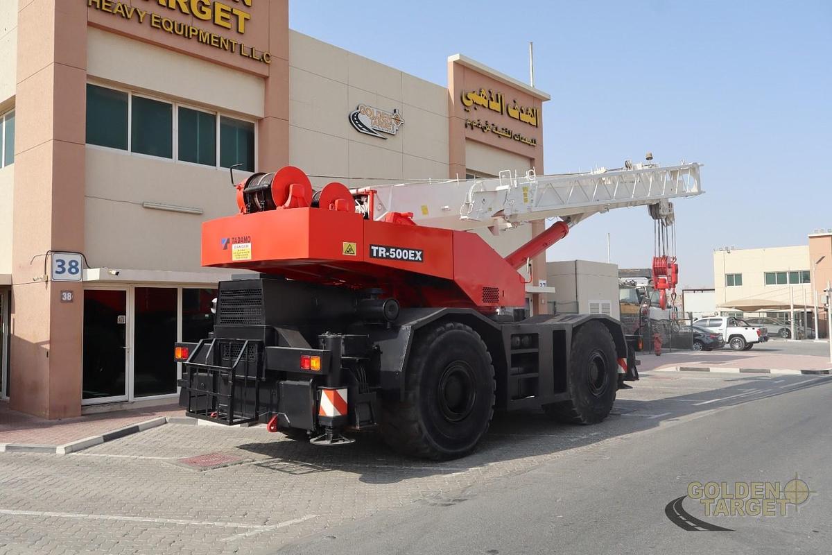 Used TADANO TEREX TR-500-EX 4x4 Rough-Terrain Crane 2005