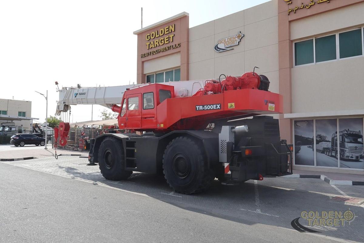 Used TADANO TEREX TR-500-EX 4x4 Rough-Terrain Crane 2005