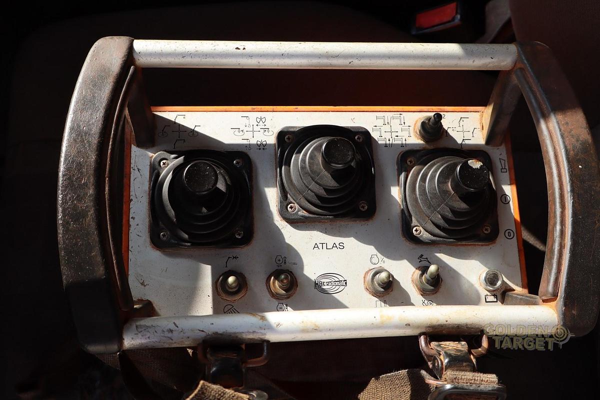 Used Mercedes Atego 1829 4x4 ATLAS 250.2T Crane 2008