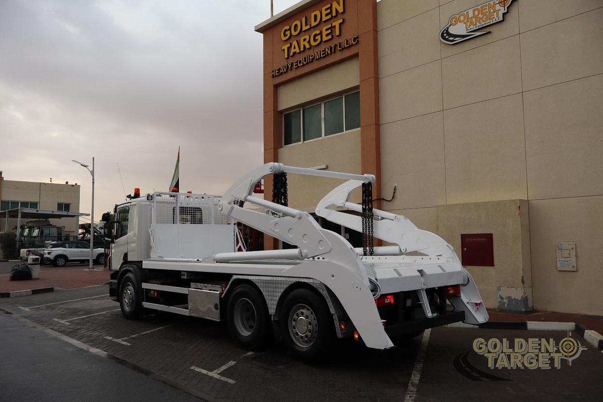 Used SCANIA P370 6x2 Double Skip Loader 2014