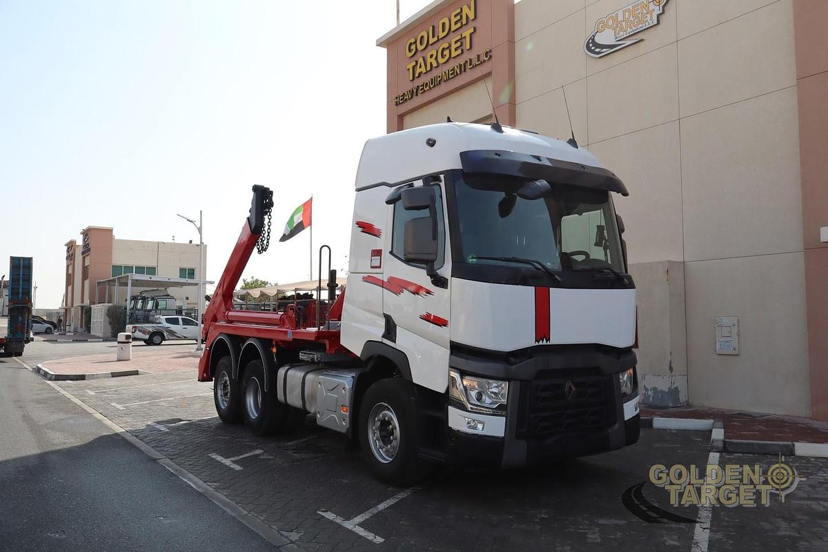 Used RENAULT 480 6x2 Skip Loader 2016