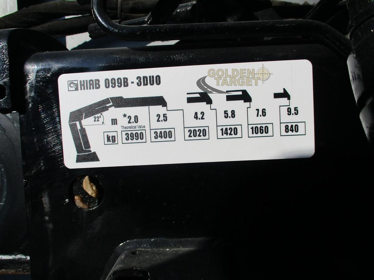 Used Mercedes Actros 2642 6×2 Double Skip Loader with HIAB Crane 2012