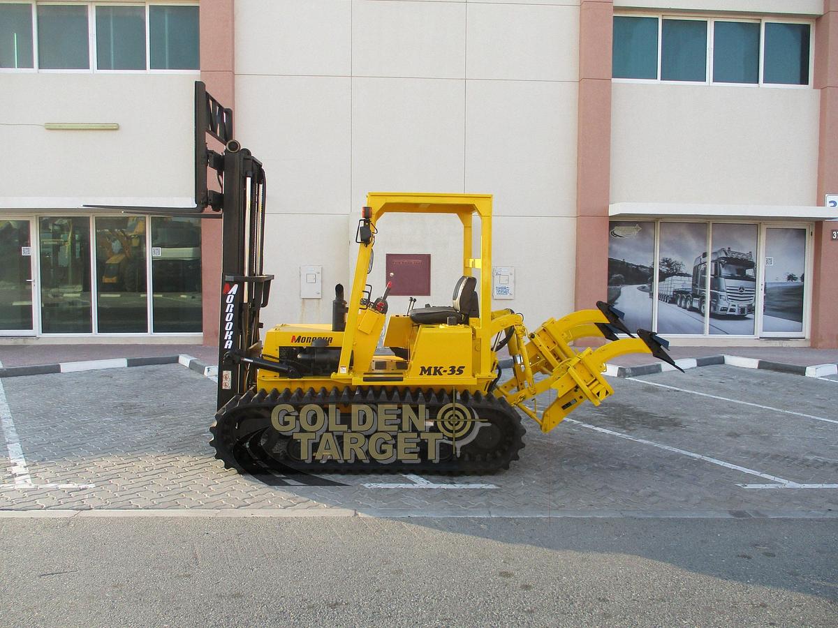 Used MOROOKA MK35 Crawler Forklift 2006