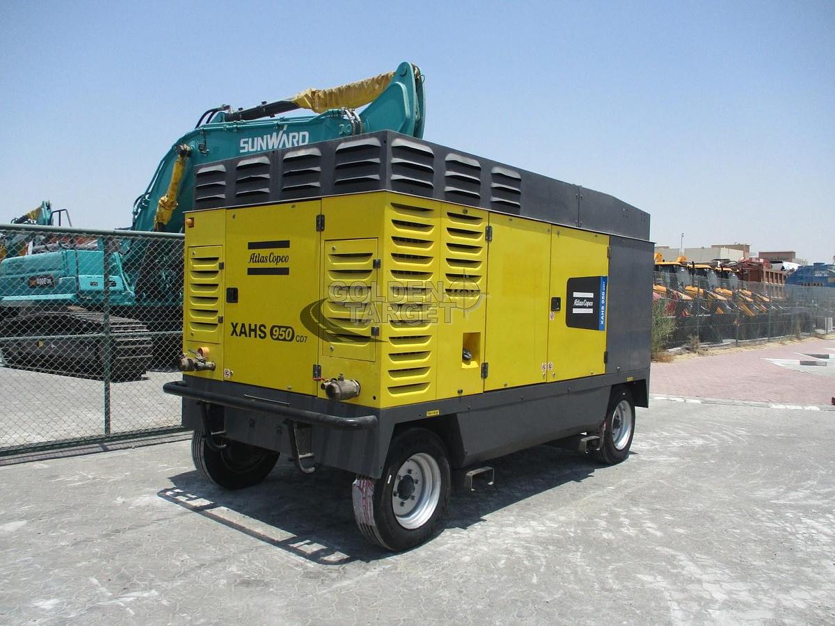 Used ATLAS COPCO XAHS950CD Air Compressor 2017