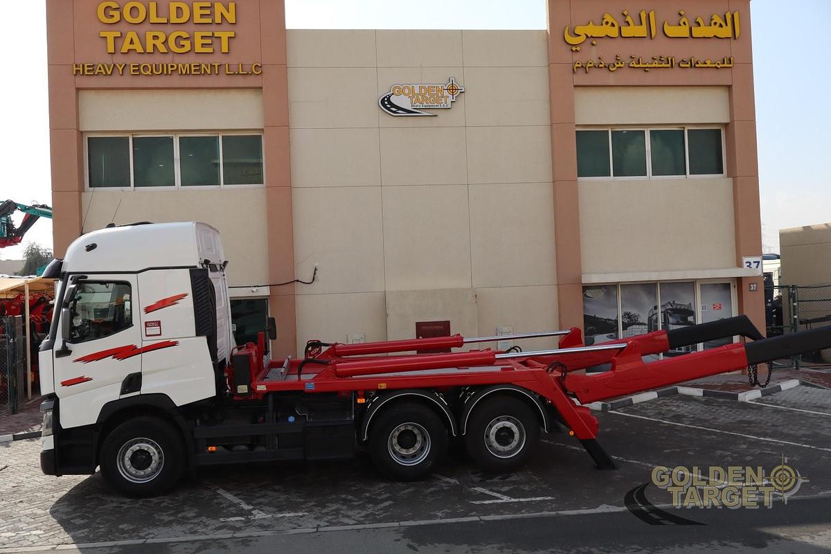 Used RENAULT 480 6x2 Skip Loader 2016