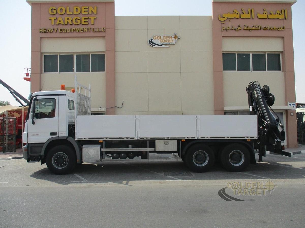 Used Mercedes Actros 2636 6x4 HIAB 166 Crane 2014