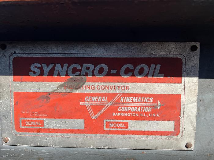 Used GENERAL KINEMATICS  OSCILLATING CONVEYOR OSCILLATING CONVEYOR