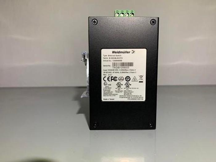 Used WEIDMÜLLER Ethernet Switch IE-SW-BL05-5TX