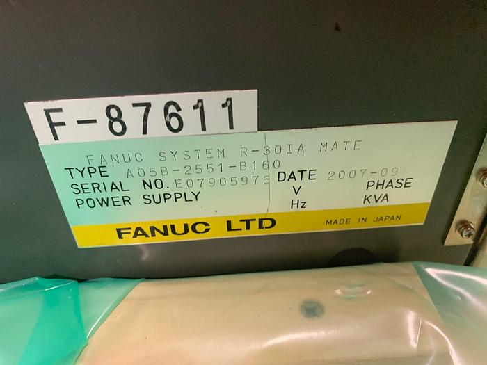 Used 2007 FANUC LR MATE 200iC