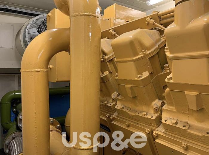 Used 1.2 MW 1990 Used Caterpillar 3516 Diesel Generator Set