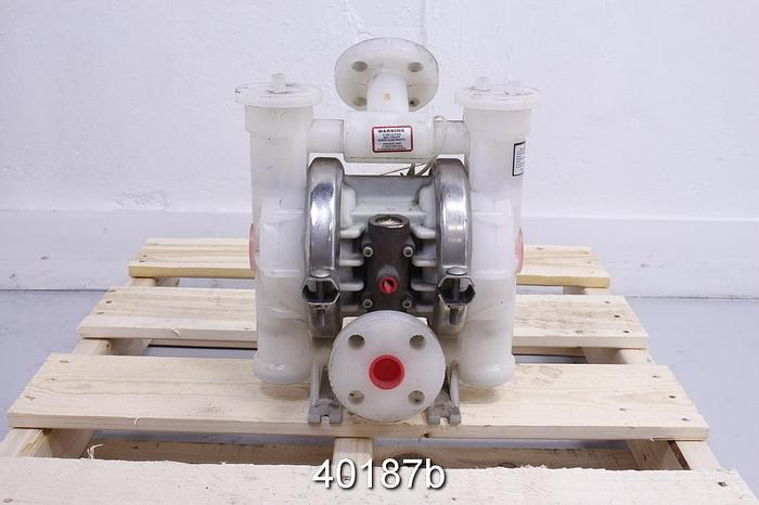 Unused Wilden Diaphram Pump, 1x1" #40187