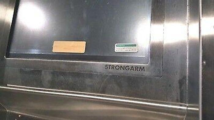 Used Strongarm Clean Room Computer Work Station with Keyboard & Flat Screen Stainless