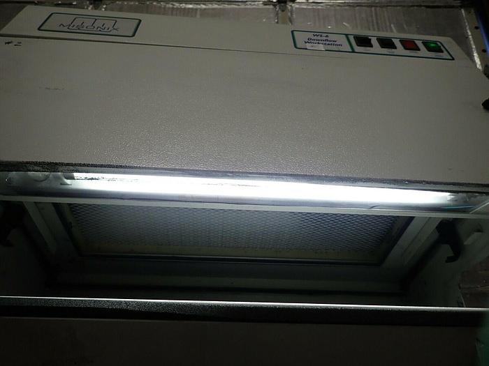Used Misonix Model FE-WS6 WS-6 Downflow Workstation Fume Hood