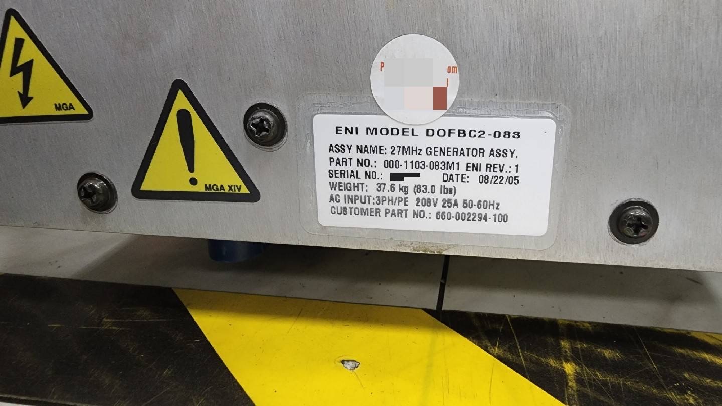 Refurbished ENI DOFBC2-083 RF Generator 660-002294-100