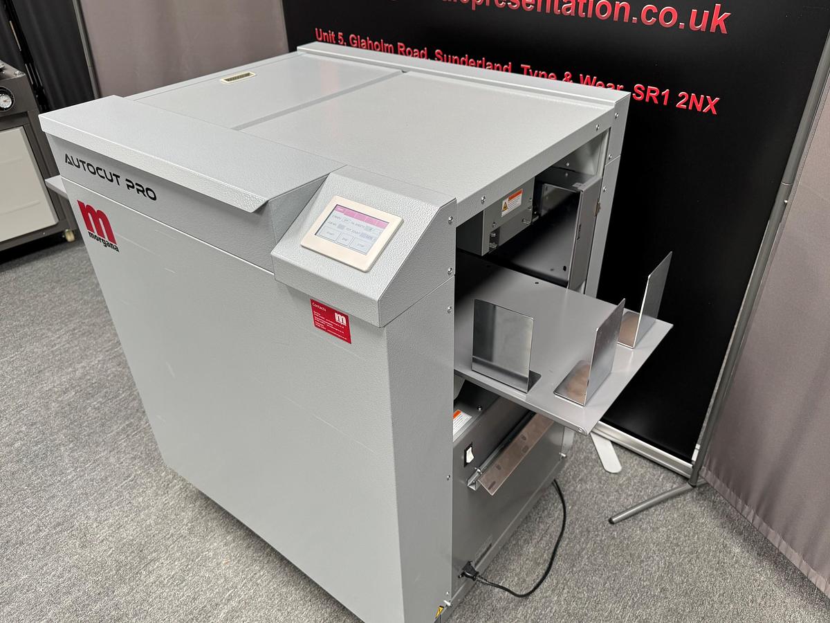 Used Morgana AutoCut Pro Creaser Cutter Slitter