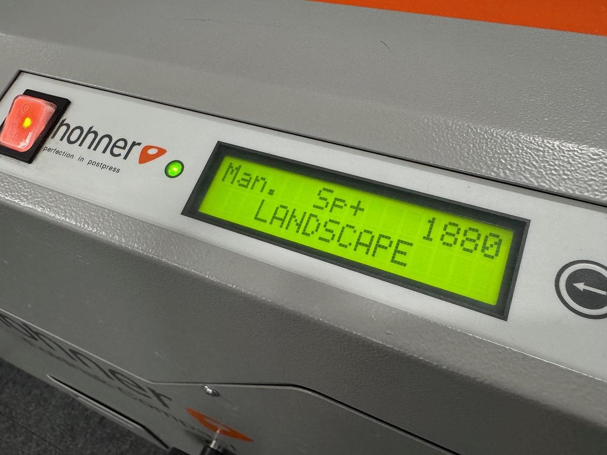 Used Hohner Compact Booklet Maker with Square Spine Unit