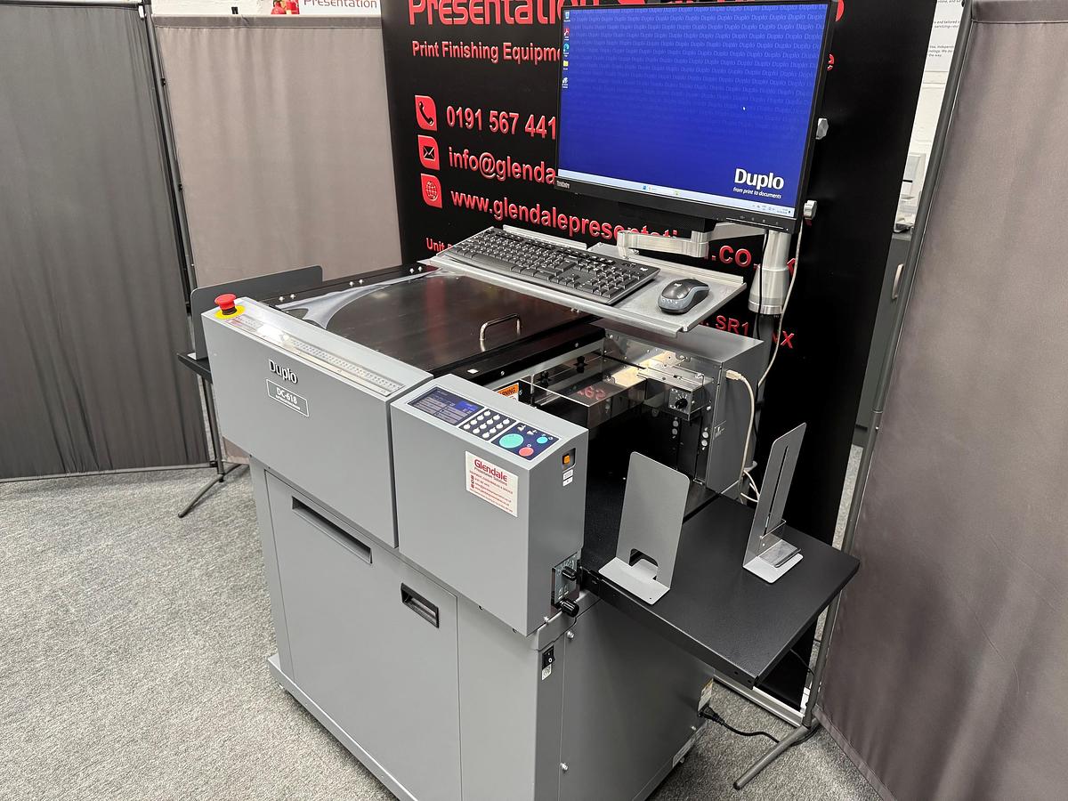 Refurbished Duplo DC618 Slitter Cutter Creaser - Refurbished