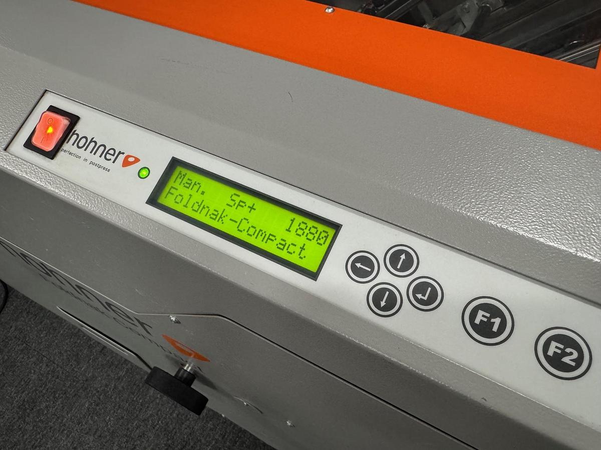 Used Hohner Compact Booklet Maker with Square Spine Unit