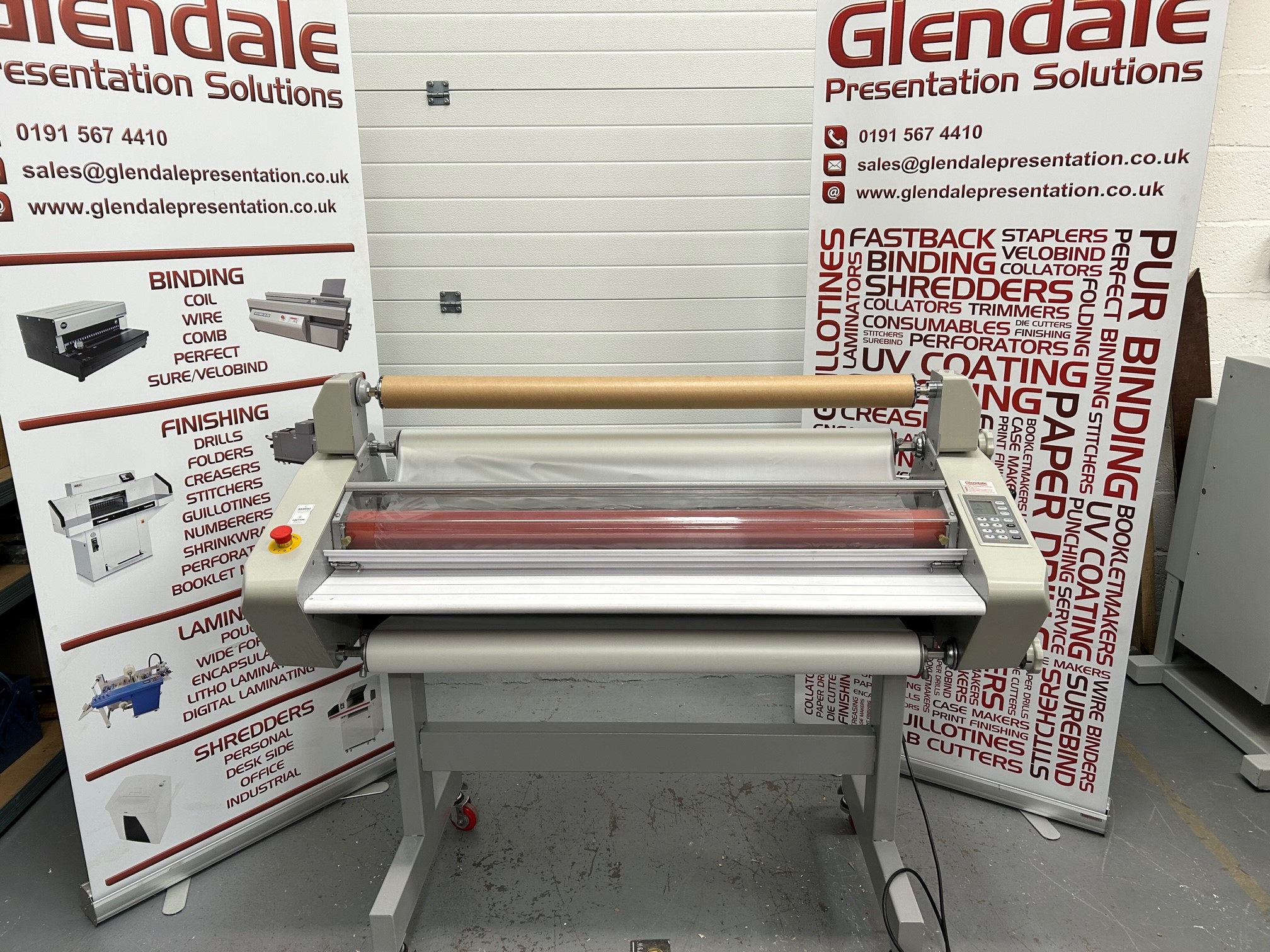 Used GMP Excelam Q1100RS Wide Format Laminator for Sale at Glendale Presentation Solutions