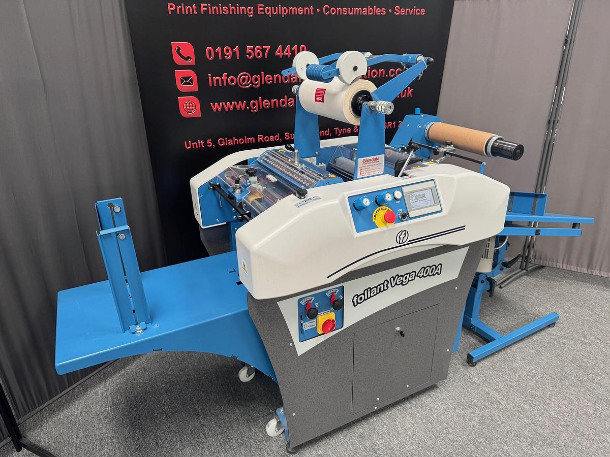Refurbished Foliant Vega 400A Automated Laminator & Digital Foiler