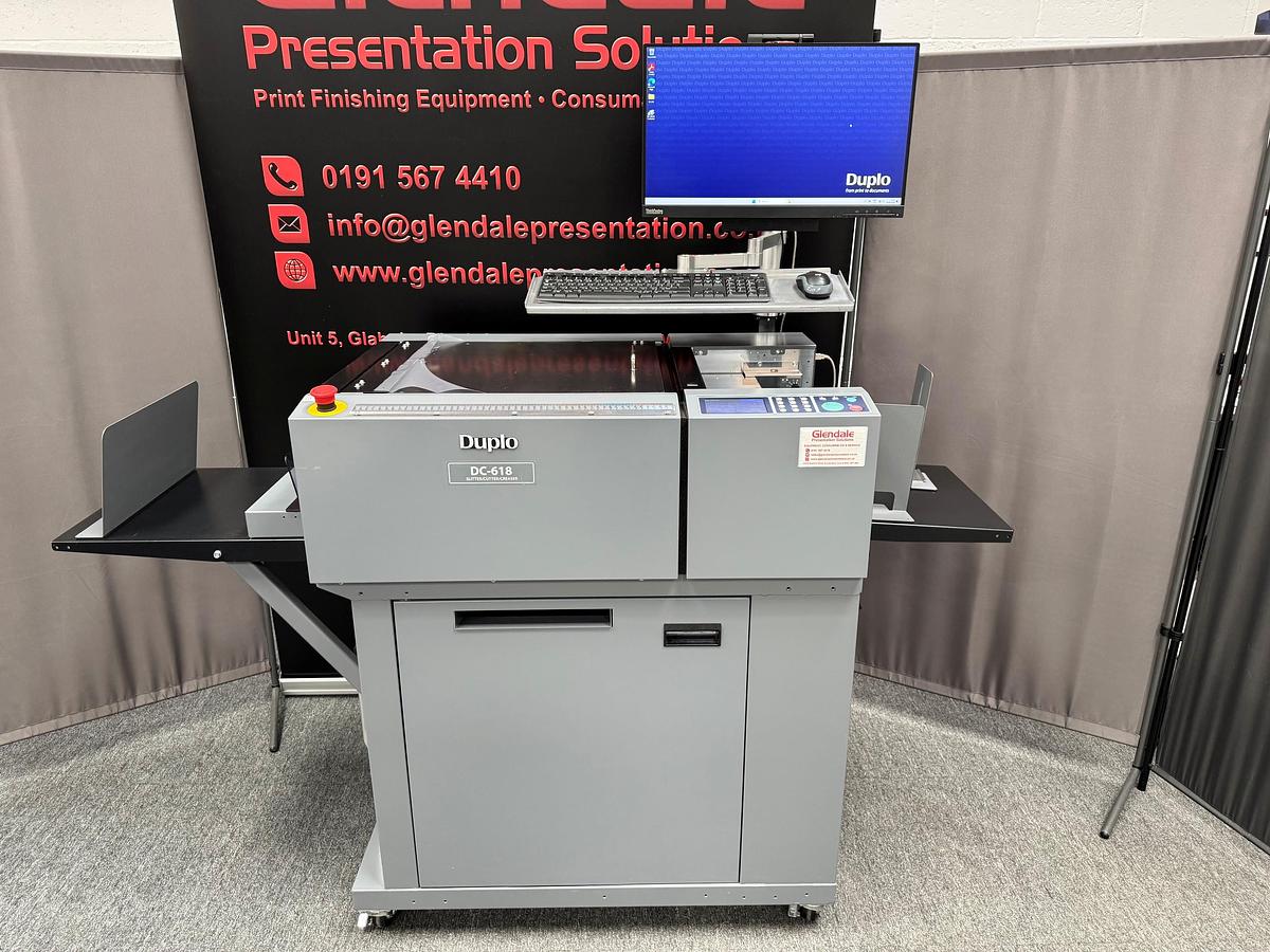 Refurbished Duplo DC618 Slitter Cutter Creaser - Refurbished