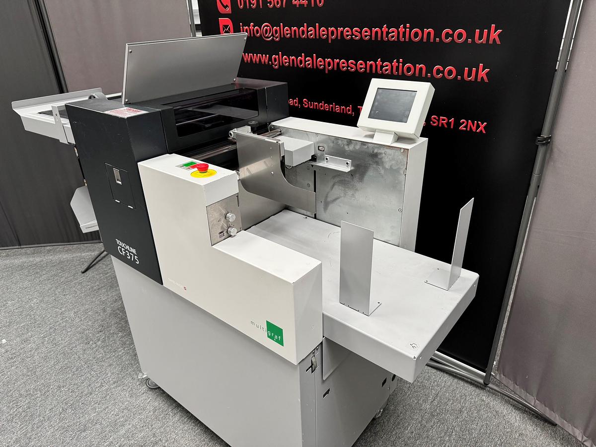Refurbished Multigraf Touchline CF375 Creaser Folder