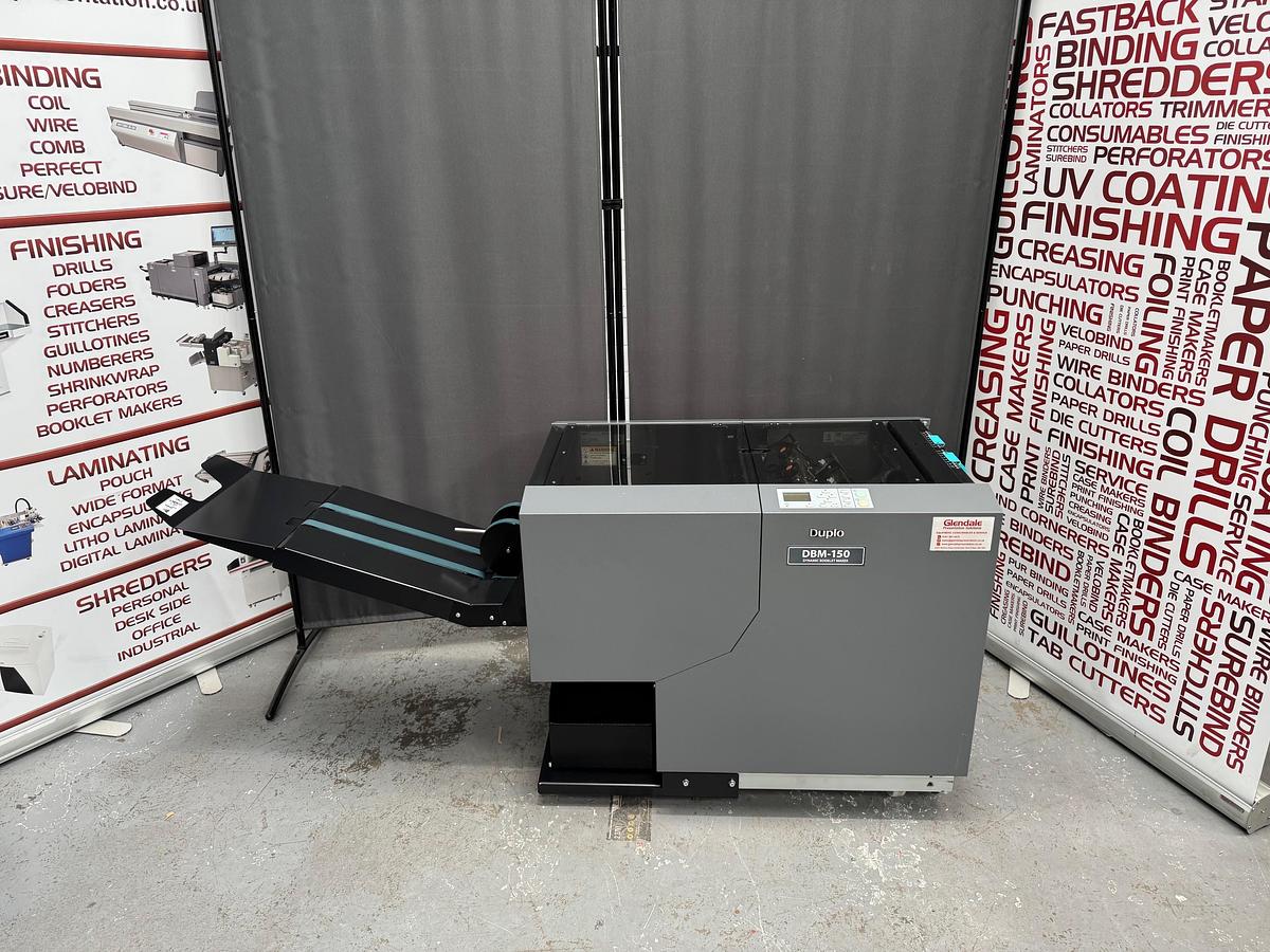 Refurbished Duplo DBM150 Bookletmaker & Trimmer