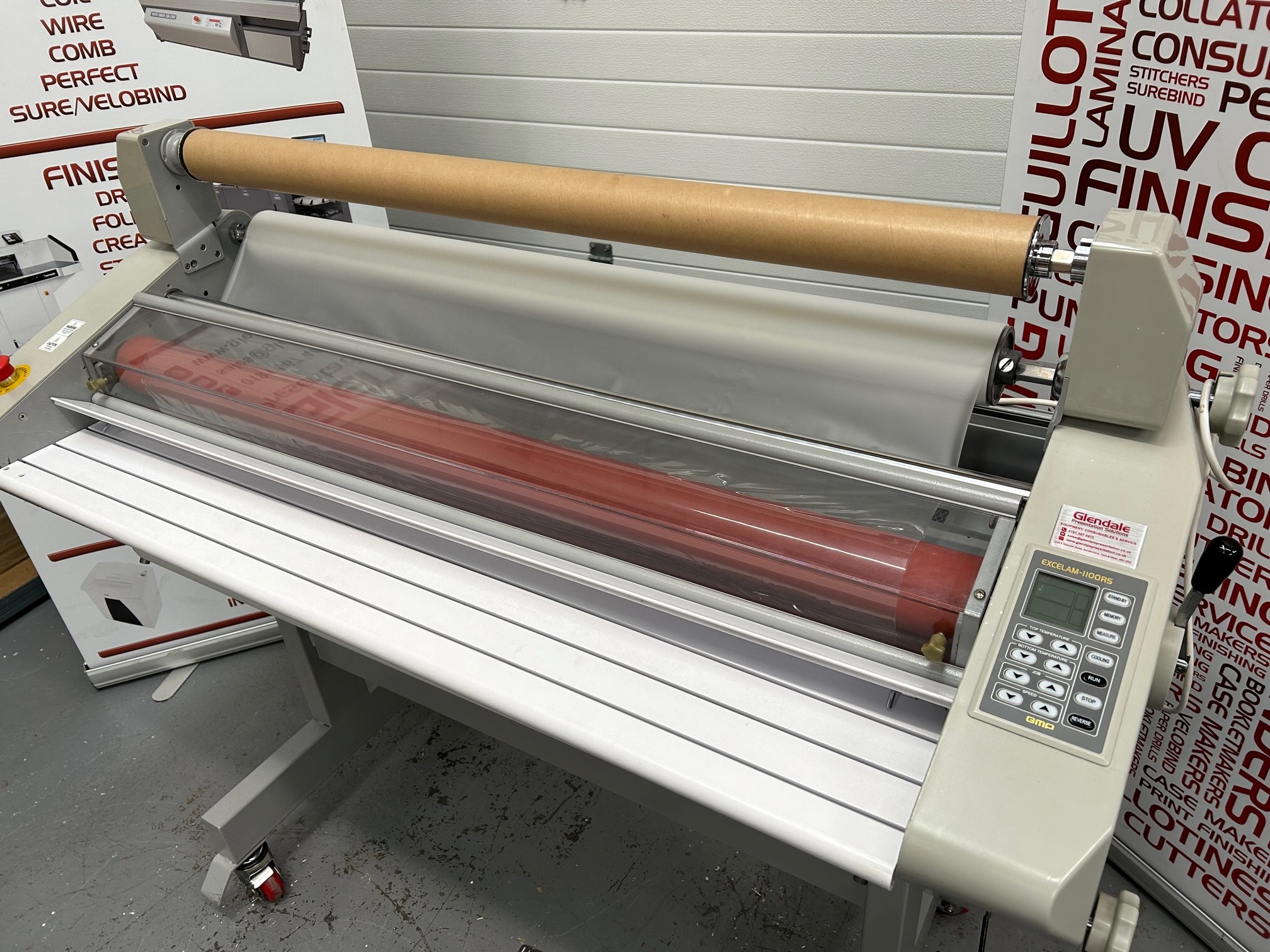 Used GMP Excelam Q1100RS Wide Format Laminator for Sale at Glendale Presentation Solutions